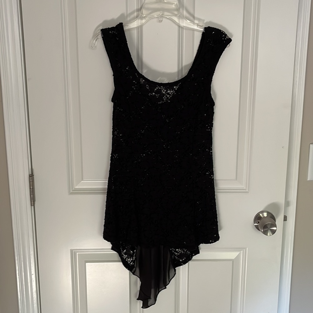 Lace Black Top